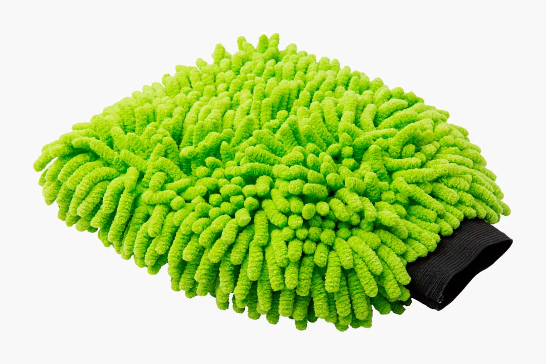 Chenille Dusting & Wash Mitt - View 2