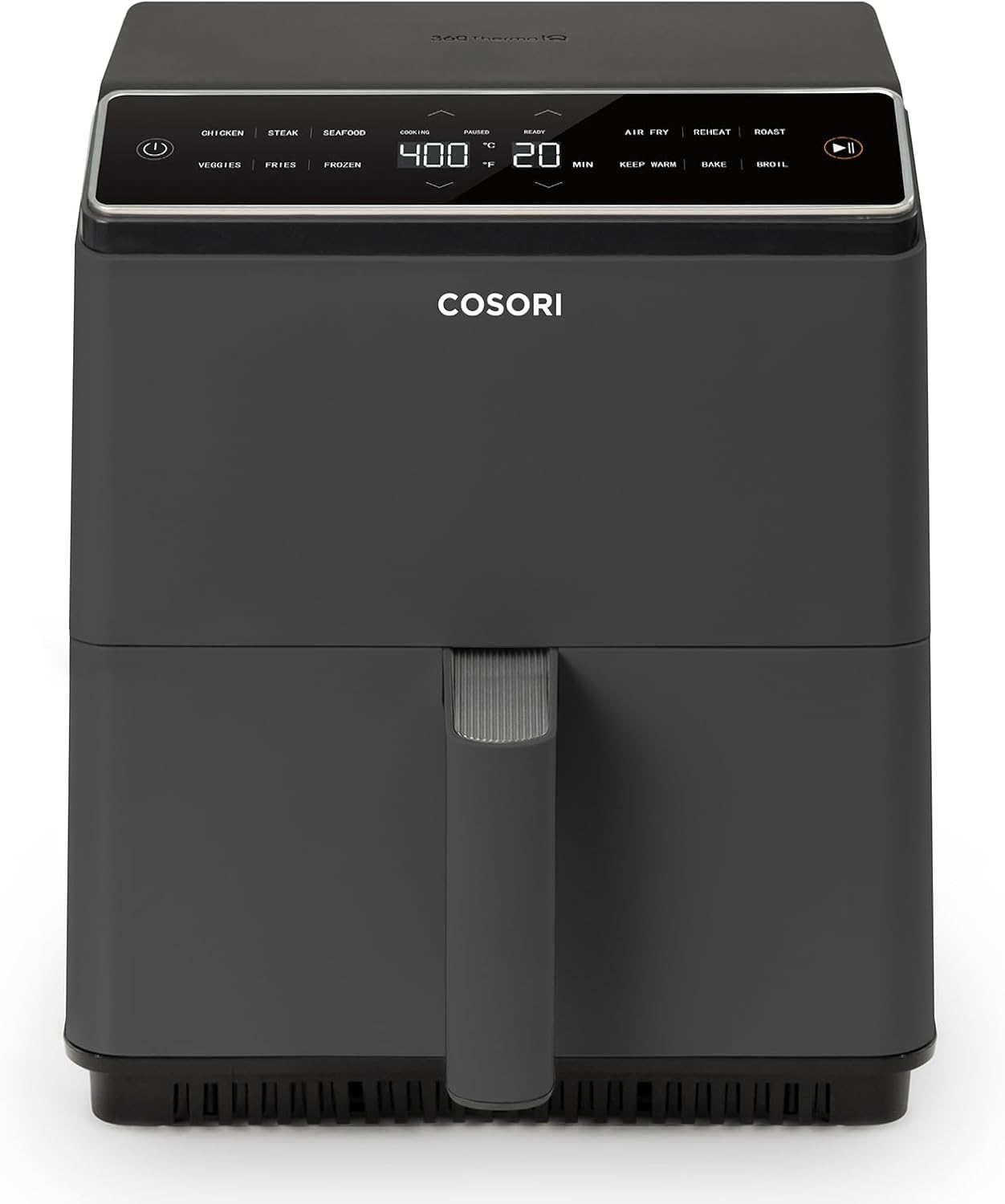 Cosori 9-in-1 TurboBlaze Air Fryer 6 Qt, PFAS-Free Ceramic Coating, 90°–450°F, - View 2