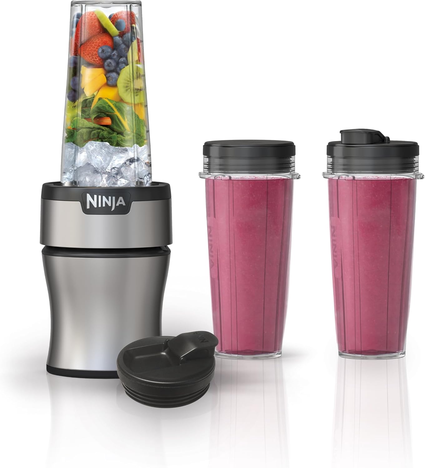 Ninja Nutri-Blender Pro with Auto-iQ | For Smoothies, Shakes, Frozen Drinks, - View 3