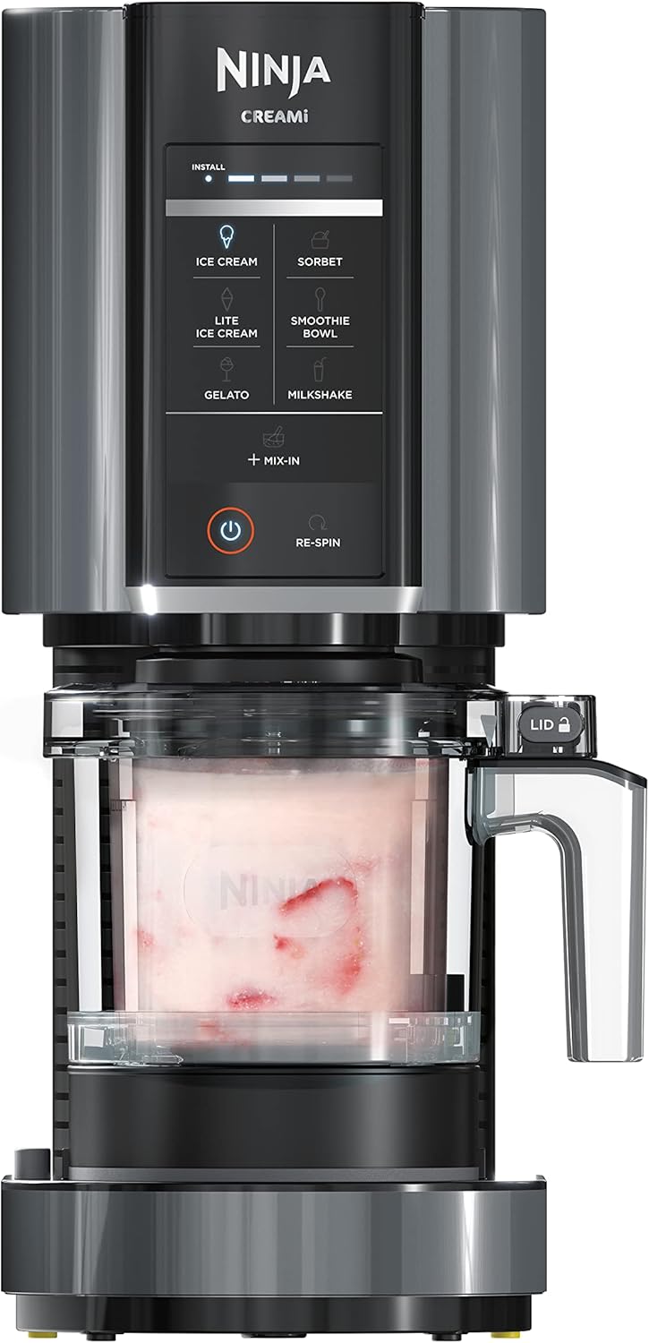 Ninja NC301 CREAMi Ice Cream Maker, for Gelato, Mix-ins, Milkshakes, Sorbet, - View 4