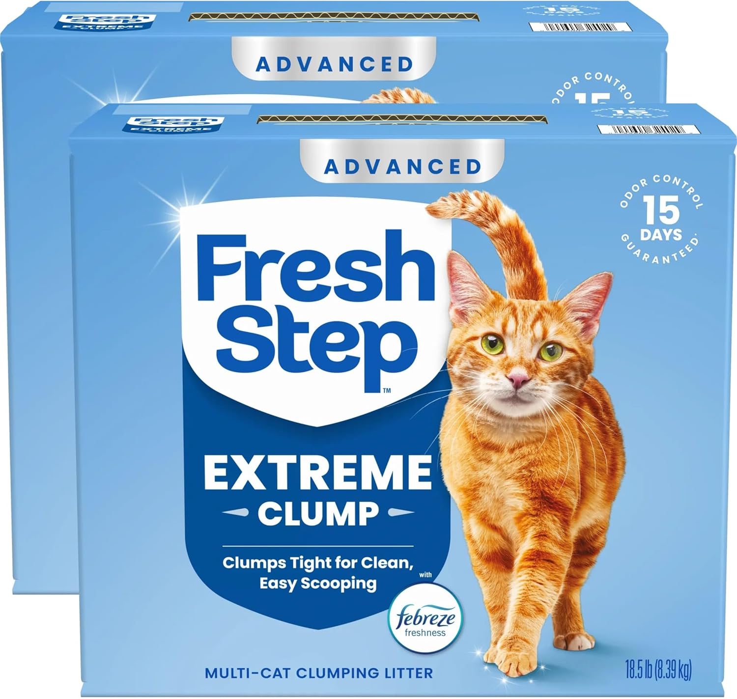 Fresh Step Advanced Extreme Multi Cat Clumping Litter with Febreze Freshness, - View 3