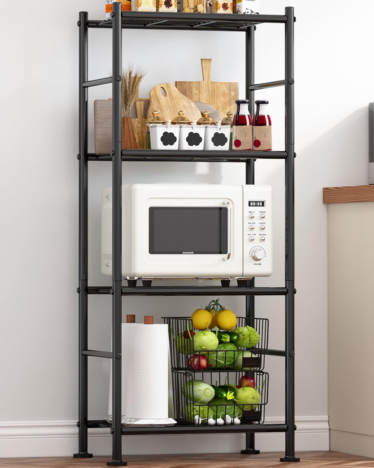 Sakugi Storage Shelves - 5 Tier Shelf Organizer, Heavy Duty Garage Shelving - View 4