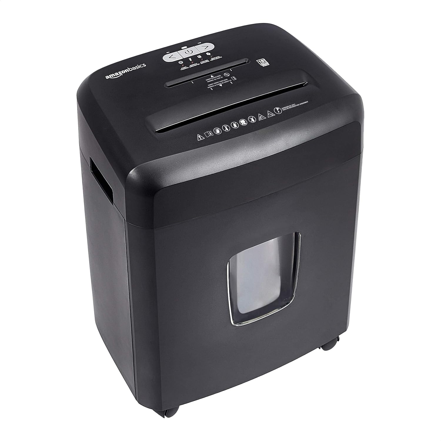 Amazon Basics 8-Sheet High Security Cross Cut Paper and Credit Card Shredder