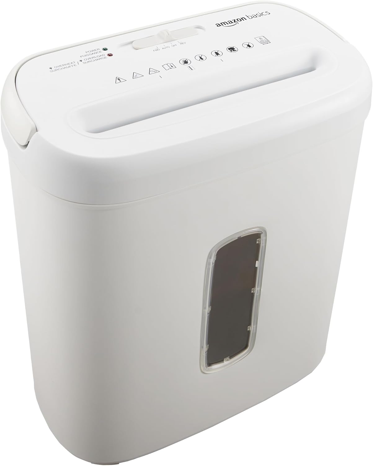 Amazon Basics 8-Sheet High Security Cross Cut Paper and Credit Card Shredder - View 5