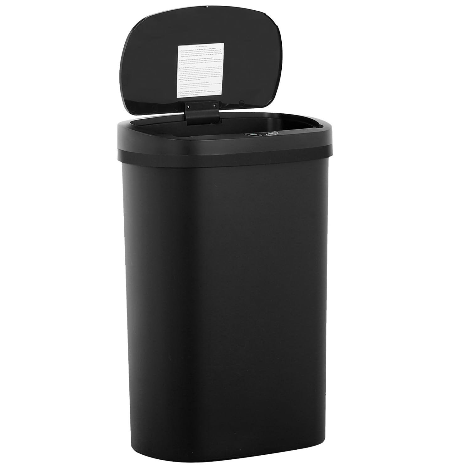BestOffice | 13 Gallon Trash Can with Lid | Automatic Touchless Garbage Can | - View 5