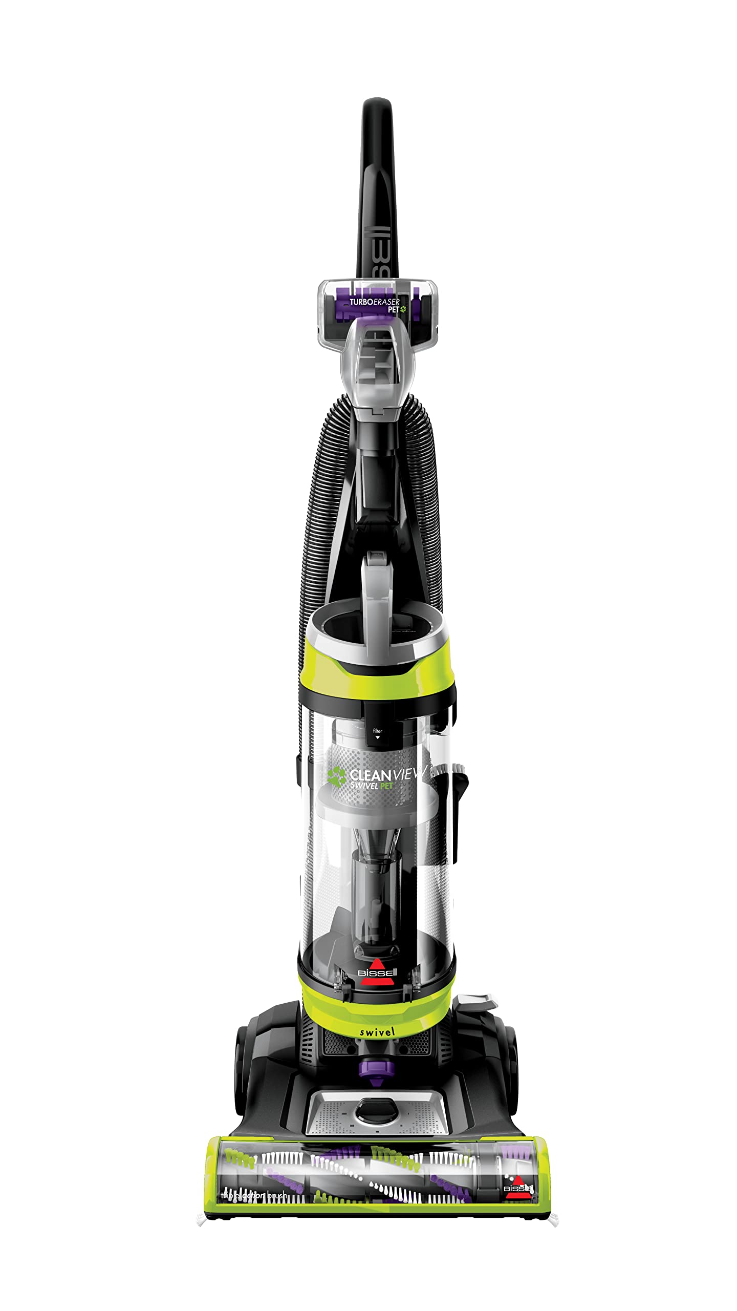 Bissell CleanView Swivel Pet Upright Vacuum, Swivel Steering for