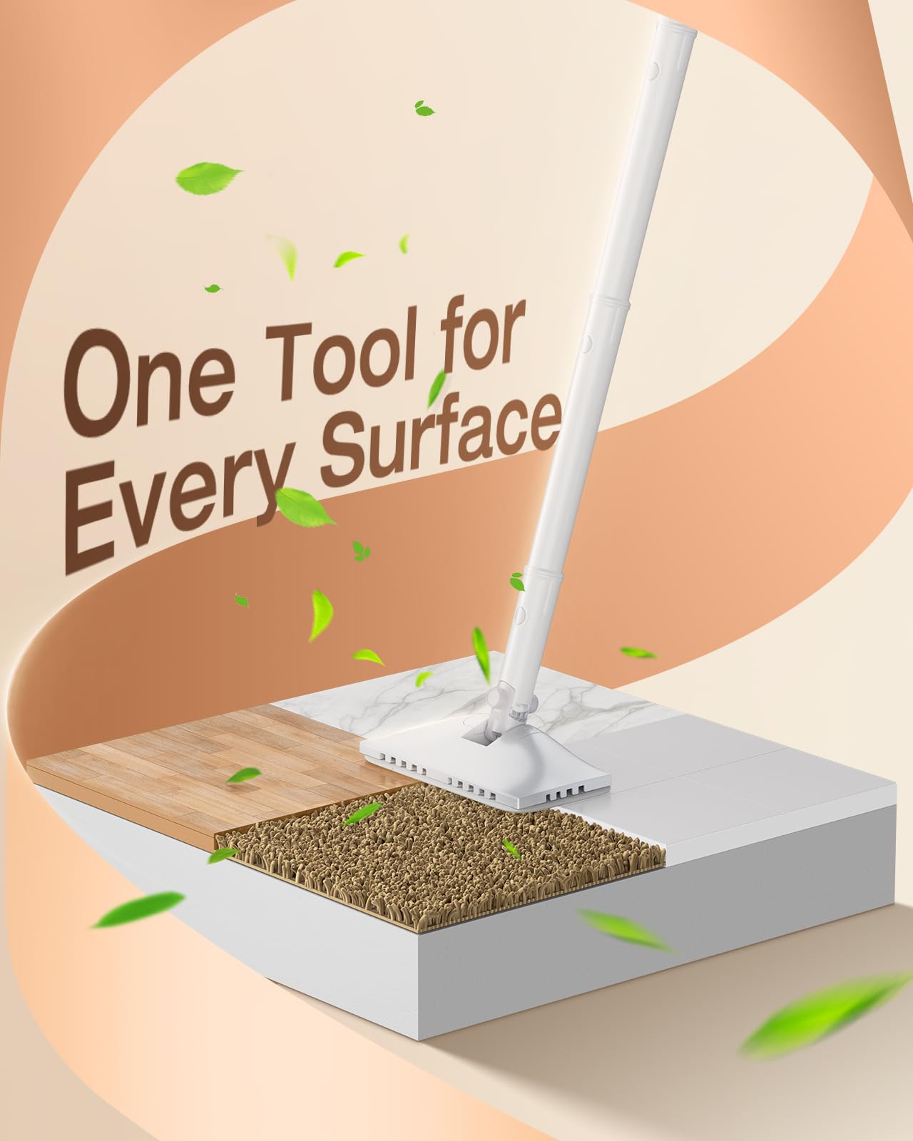 10-in-1 Steam Mop with Detachable Handheld Steamer, 350ml Tank, 10s Heat-Up, - View 6