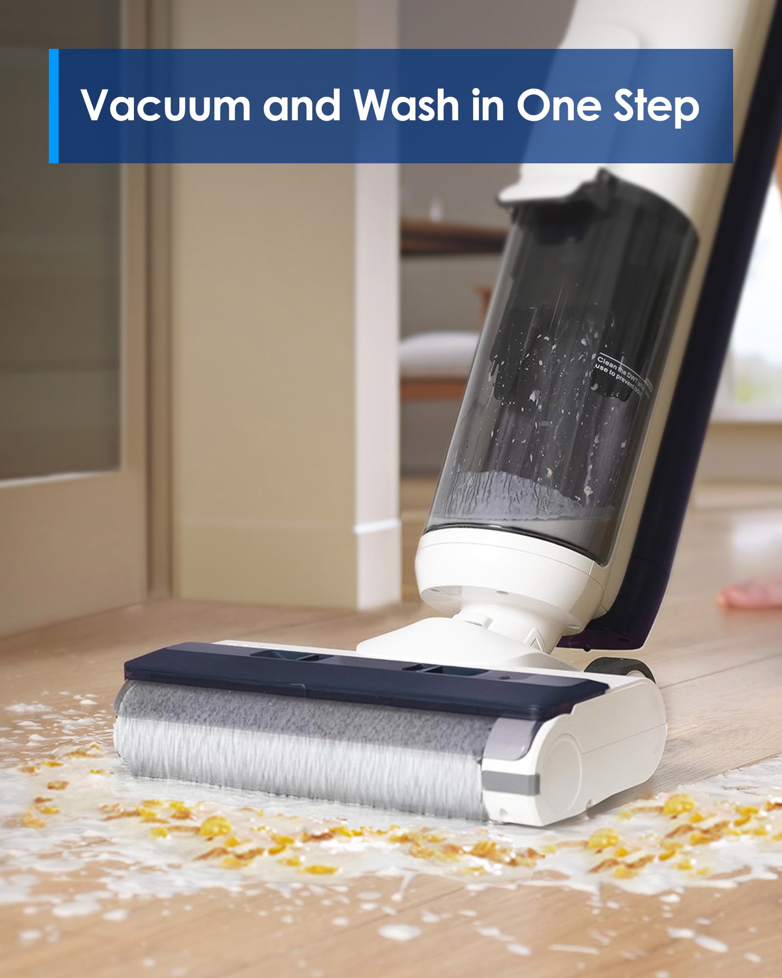 Tineco iFLOOR 5 Breeze Complete Wet Dry Vacuum Cordless Floor Washer, One-Step - View 2