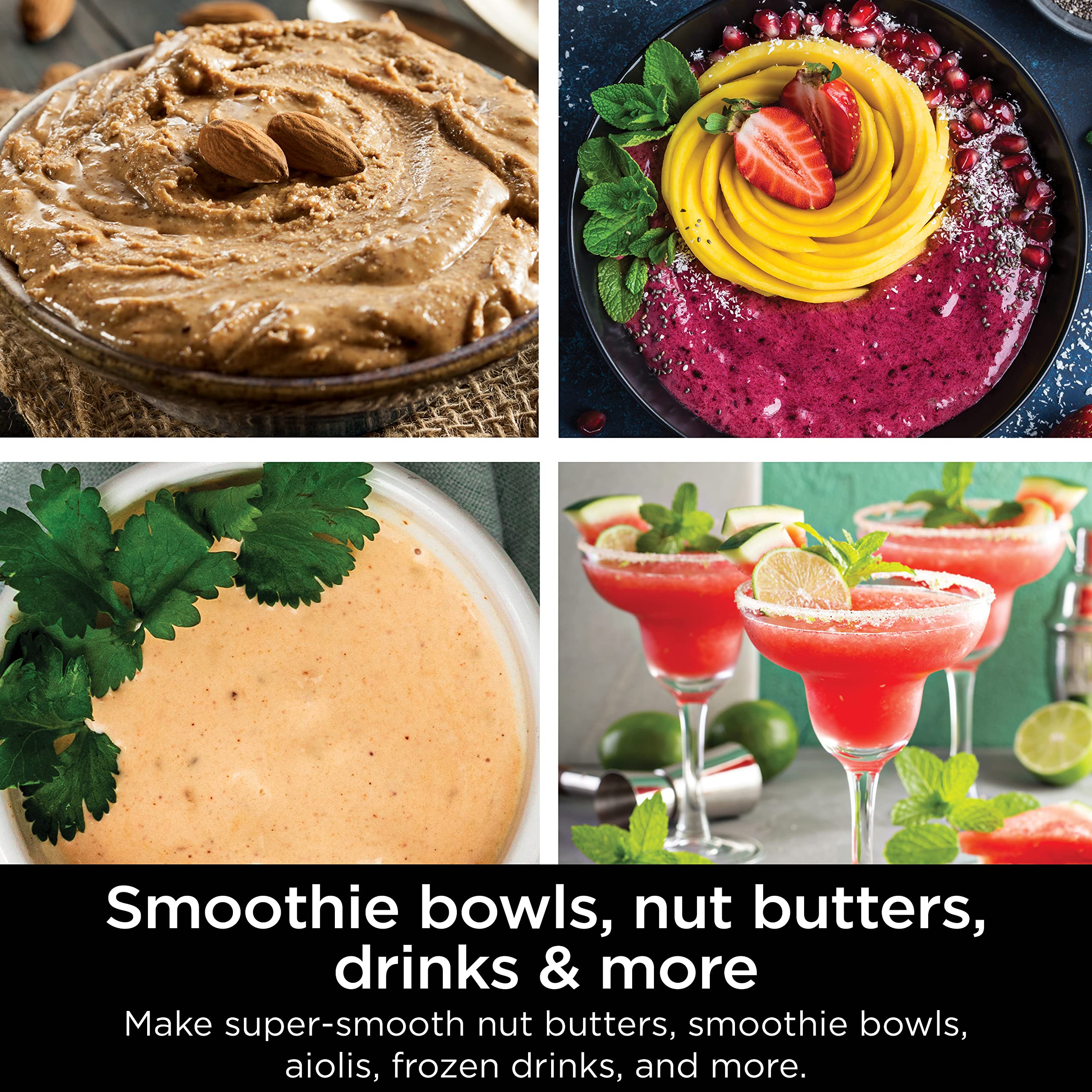 Ninja SS151 TWISTi Blender DUO, High-Speed 1600 WP Smoothie Maker & Nutrient Extractor* 5 Functions Smoothie, Spreads & More, smartTORQUE, 34-oz. Pitcher & detail image 4