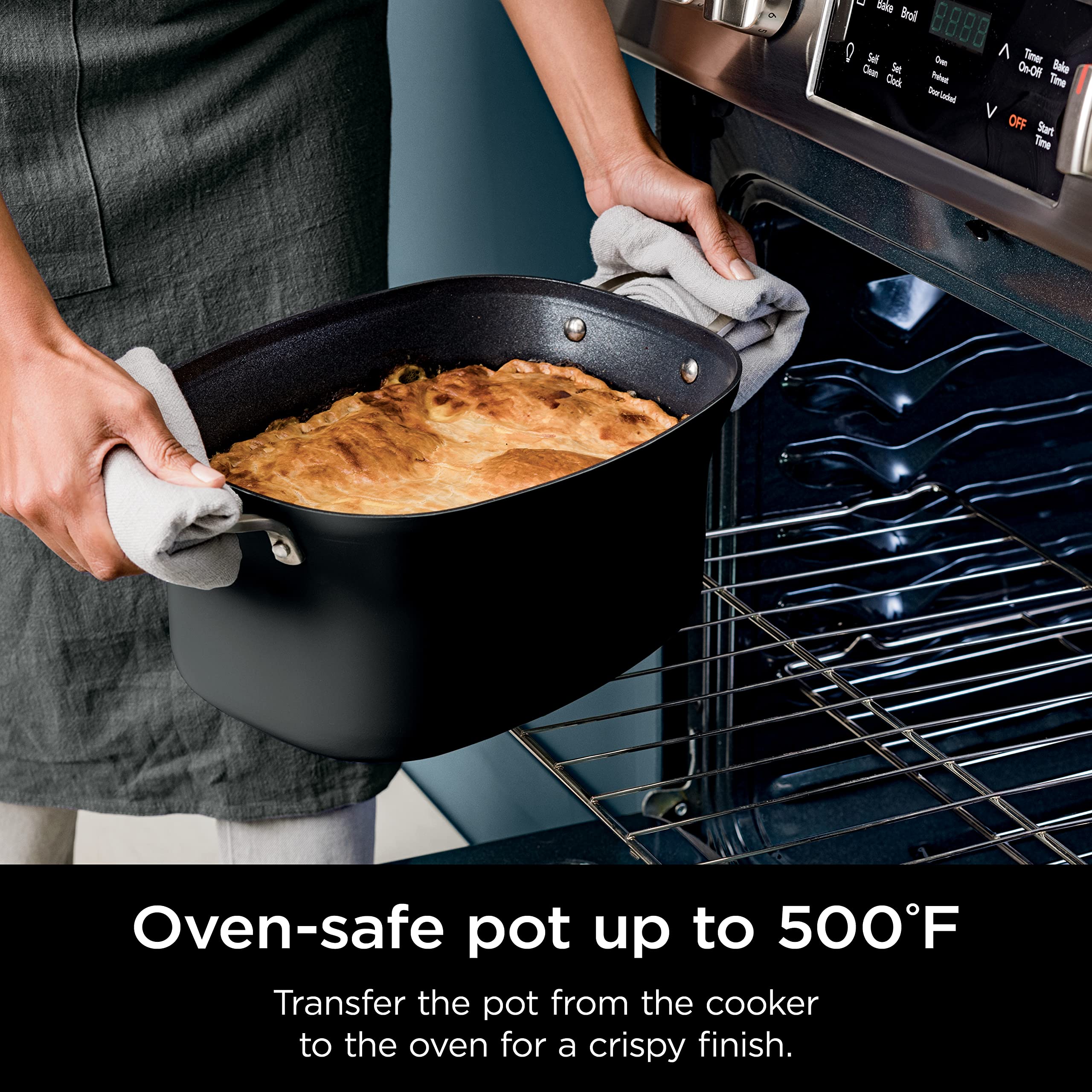 Ninja® 12-in-1 PossibleCooker™ PLUS | 8.5-qt - Sous Vide & Proof Multi-Cooker | Slow Cooker, Dutch Oven & More | Glass Lid & Integrated Spoon | Nonstick | detail image 3