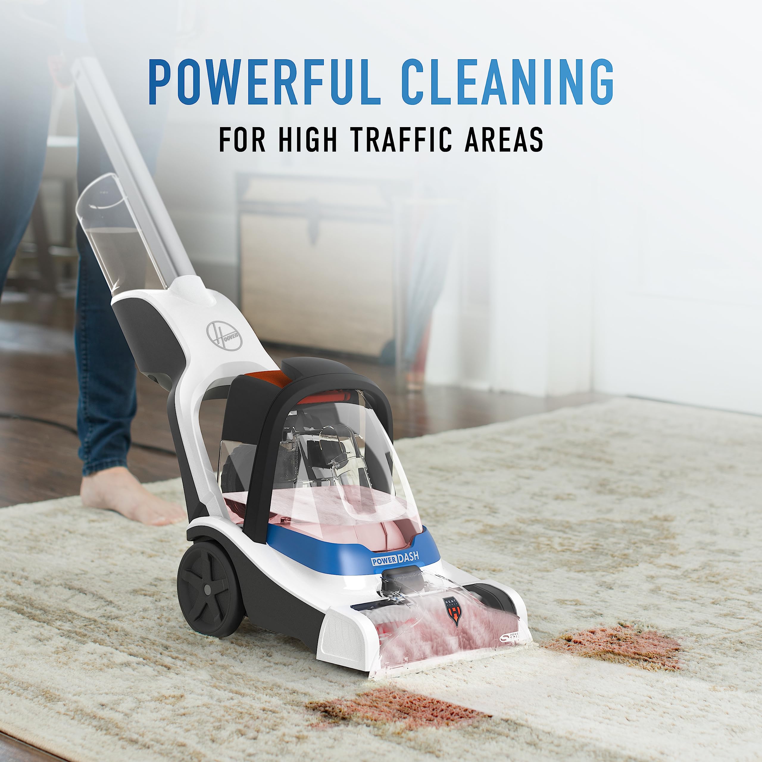 Hoover PowerDash Pet Compact Carpet Cleaner Machine, Lightweight Design, - View 3