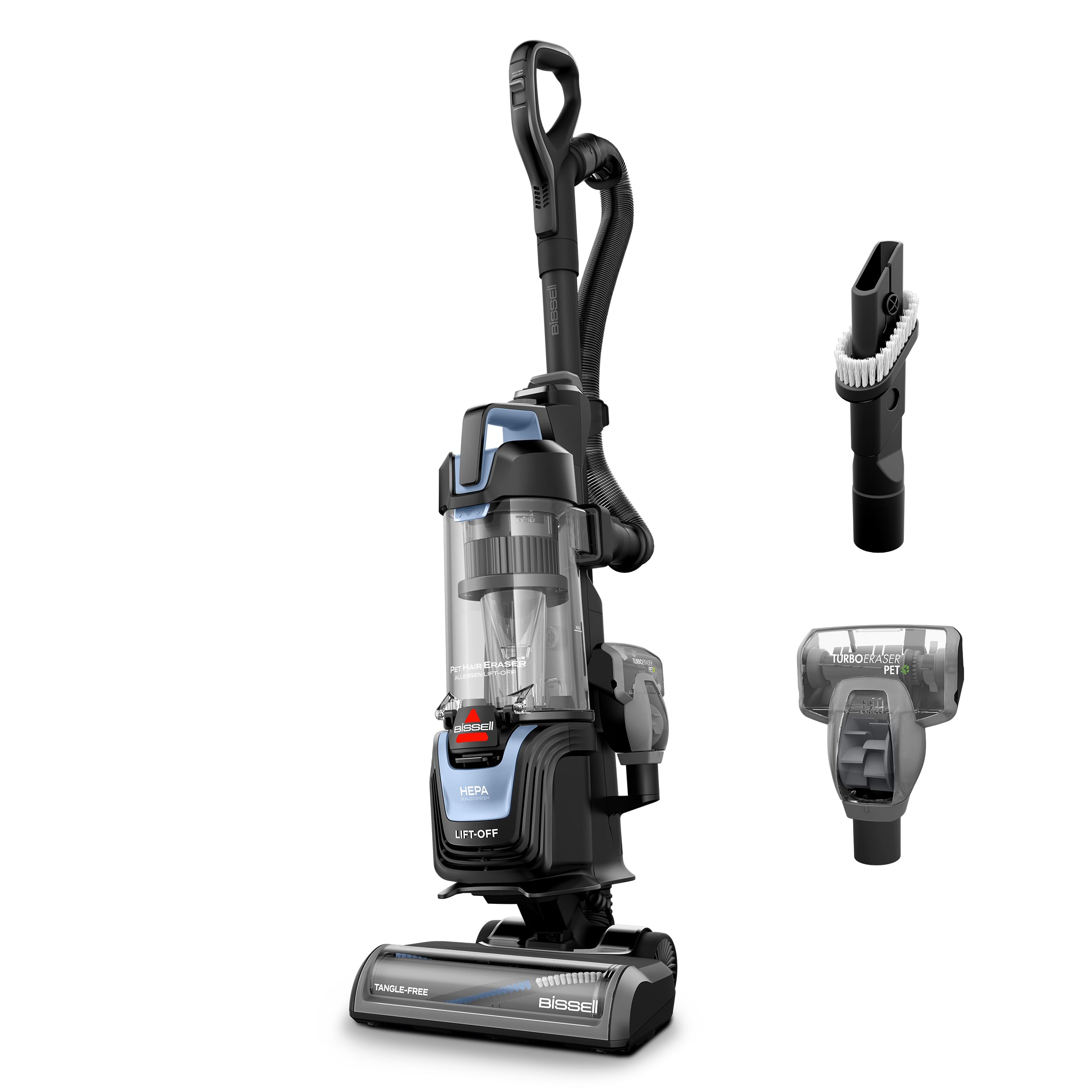 Bissell Pet Hair Eraser Allergen Lift-Off with Powerful Suction, HEPA,
