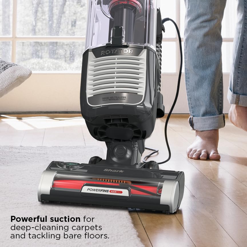 Shark ZU102 Rotator Pet Upright Vacuum with PowerFins HairPro & Odor - View 3