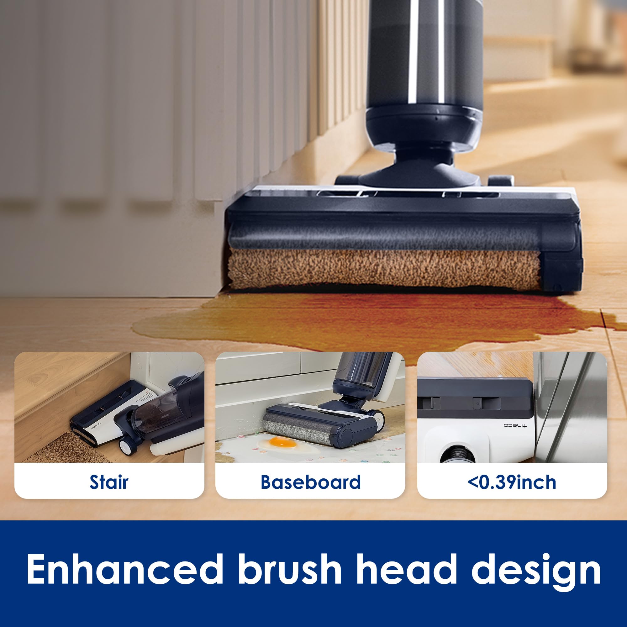 Tineco Floor ONE S5 Smart Cordless Wet Dry Vacuum Cleaner and Mop for Hard - View 5