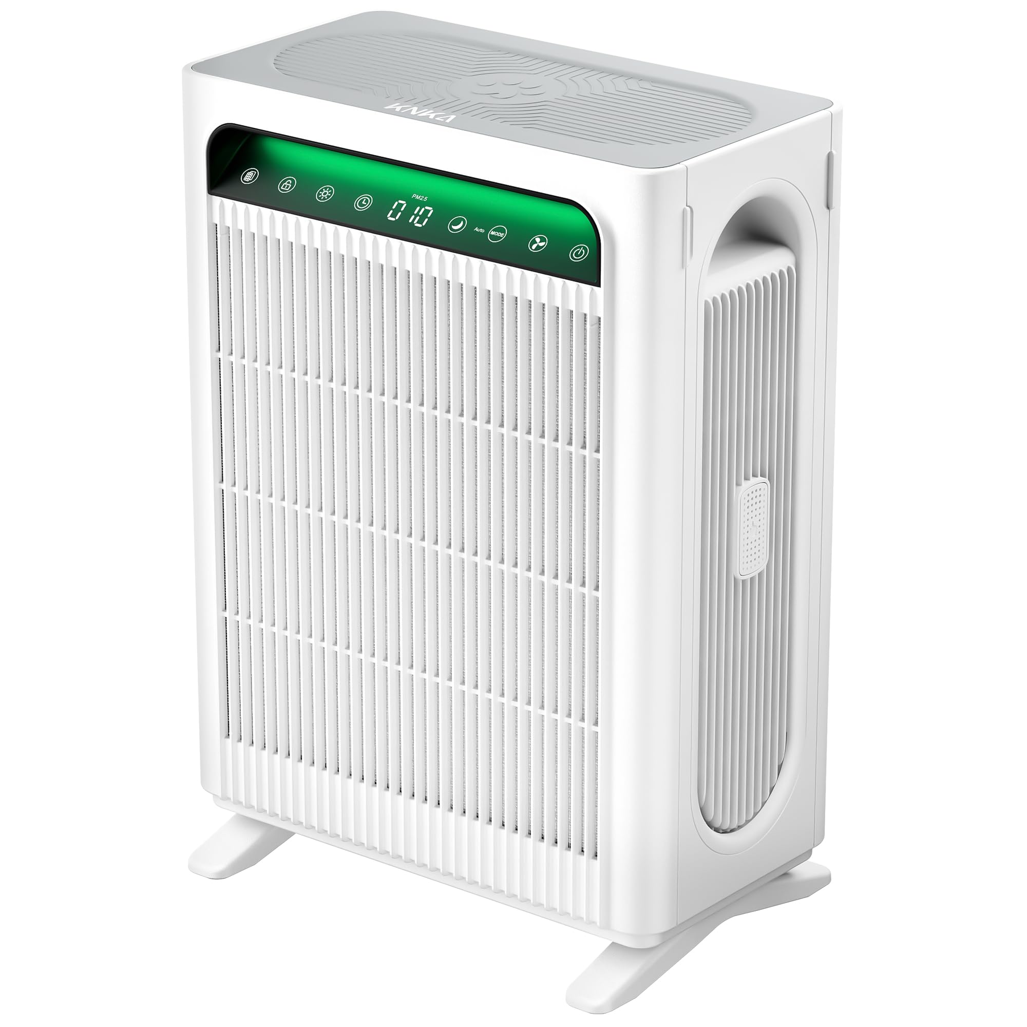 KNKA Air Purifier for Home Bedroom Large Room Up to 1,695 Ft² in 1 Hr, HEPA Air Cleaner with Washable Pre-Filter, AHAM VERIFIDE, AQI Display, ECO Mode, Pet detail image 1