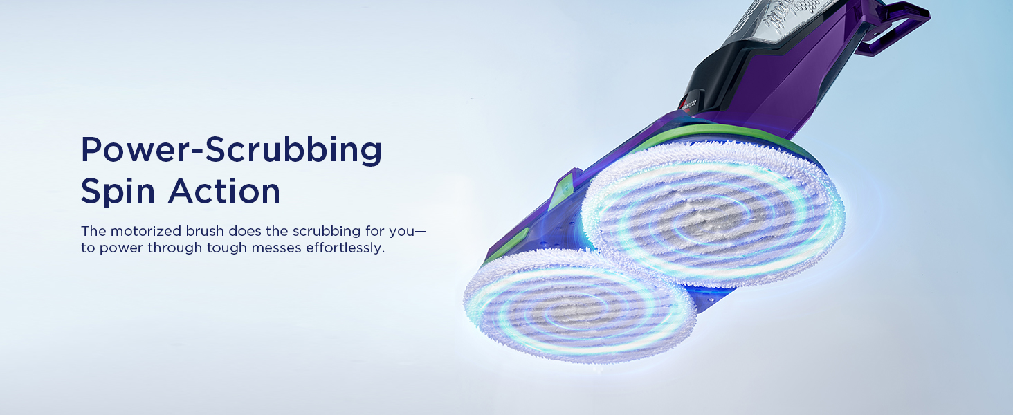 Bissell Spinwave Cordless Pet Spin Mop, 18V Electric Hard Floor Cleaner with Reusable Washable Pads, Pet Stain Removal for Sealed Wood Tile & Laminate Floors, 23157 detail 4