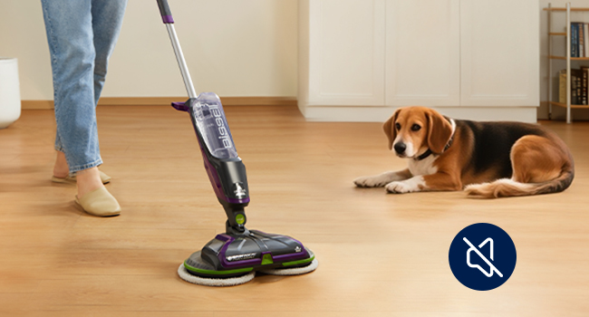 Bissell Spinwave Cordless Pet Spin Mop, 18V Electric Hard Floor Cleaner with Reusable Washable Pads, Pet Stain Removal for Sealed Wood Tile & Laminate Floors, 23157 detail 7