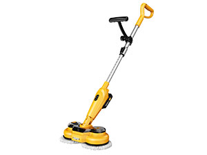 qimedo 6000mAh Battery Cordless Electric Mop M3 Pro, 800RPM Electric Power Scrubber & Mops for Floor Cleaning, Automatic Spin Mops with Smart Display,Rotating Mop with LED Light & Water Spray detail 4