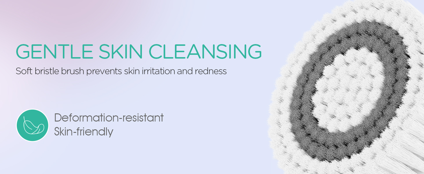 VOYOR Electric Body Brush Back Scrubber for Shower Rechargeable Exfoliating Bath Brush Powered Shower Brush with Non-Slip Long Handle Deep Cleansing, Exfoliation, Massaging Spin Brush BC100 (Grey) detail 2