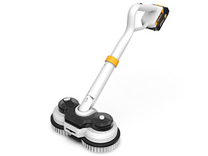qimedo 800RPM Cordless Electric Mop, 6000mAh Battery Electric Power Scrubber & Mops for Floor Cleaning, Best Automatic Spin Mops with Smart Display,Rotating Mop with LED Light & Water Spray detail 4