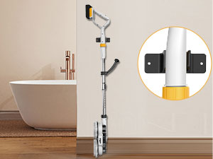 qimedo 800RPM Cordless Electric Mop, 6000mAh Battery Electric Power Scrubber & Mops for Floor Cleaning, Best Automatic Spin Mops with Smart Display,Rotating Mop with LED Light & Water Spray detail 10
