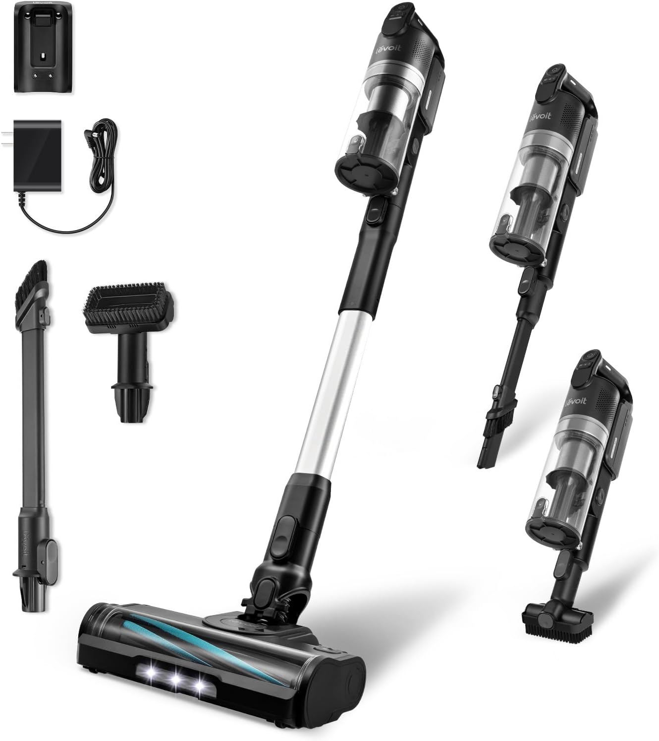 LEVOIT Cordless Vacuum Cleaner, Stick Vac with Tangle-Resistant Design, Up to - View 2