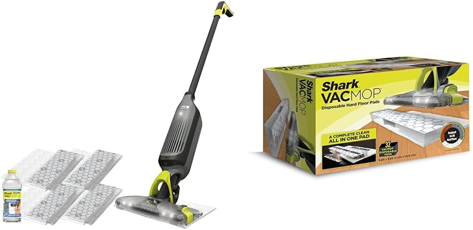 Shark VACMOP Cordless Hard Floor Cleaner, Vacuum and Spray Mop, Powerful - View 3