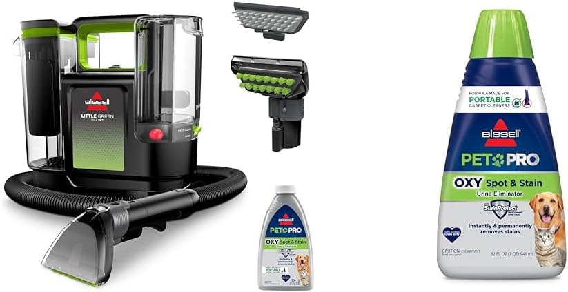 BISSELL® Little Green® Max Pet SmartMix Portable Carpet and Upholstery Deep - View 5