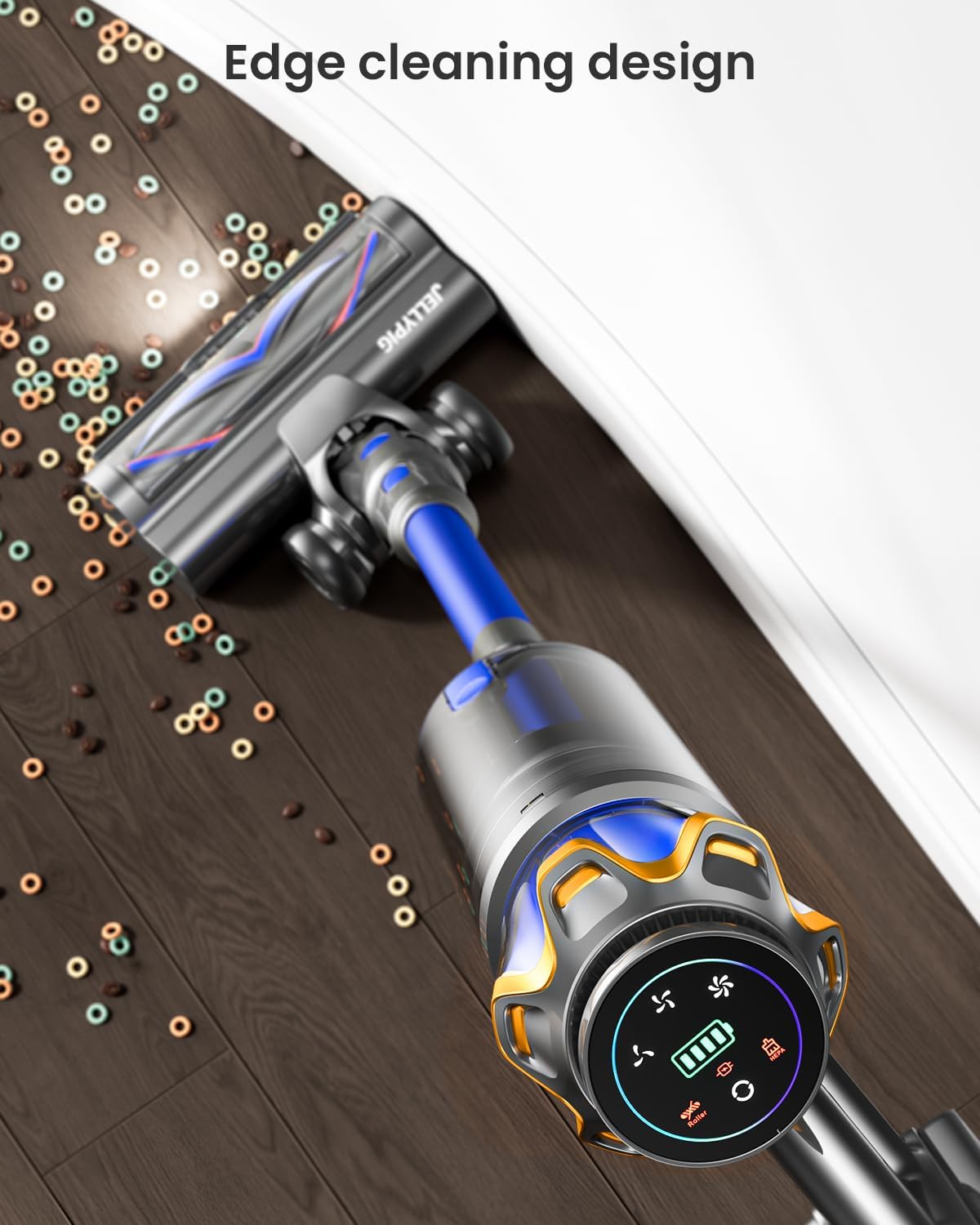Cordless Vacuum Cleaner, Upgraded 650W 55KPA 70Mins Cordless Stick Vacuum - View 3