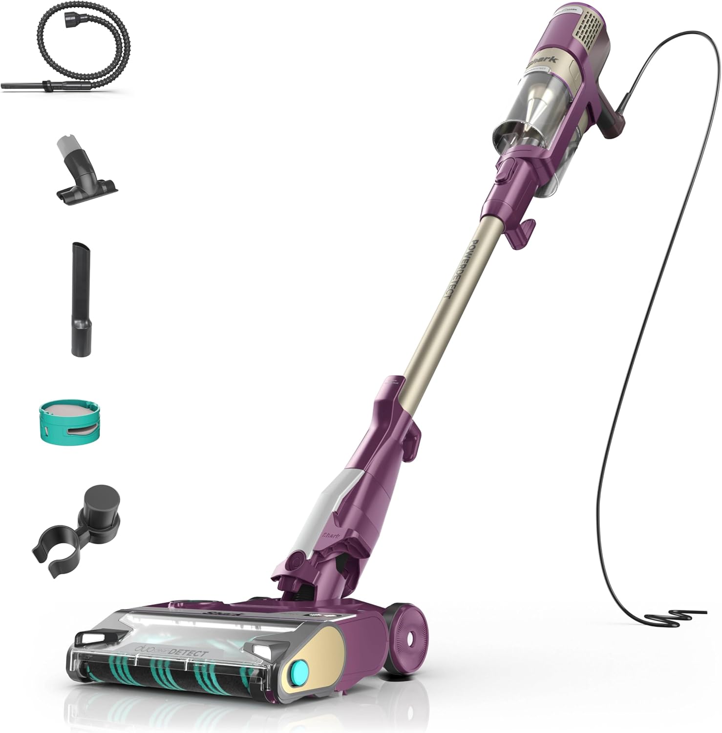 Shark POWERDETECT Ultra-Light Corded Stick Vacuum with DuoClean Technology, - View 4