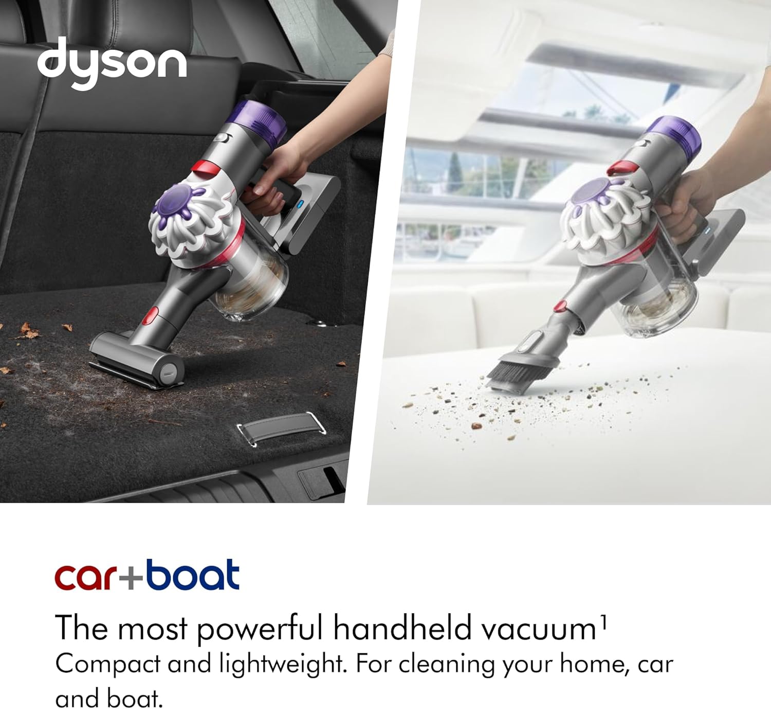 Dyson Car+Boat Handheld Vacuum, Cordless and Lightweight, Cleans Hard Surfaces - View 2