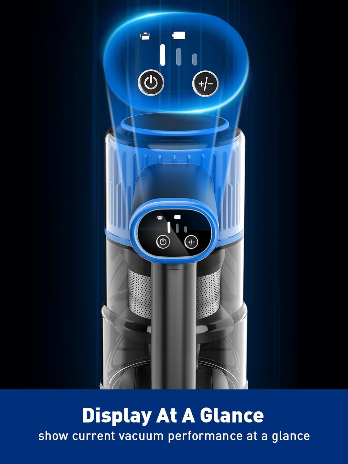 VOKENE Cordless Vacuum Cleaner, 8 in 1 Powerful Suction Lightweight Vacuum - View 6
