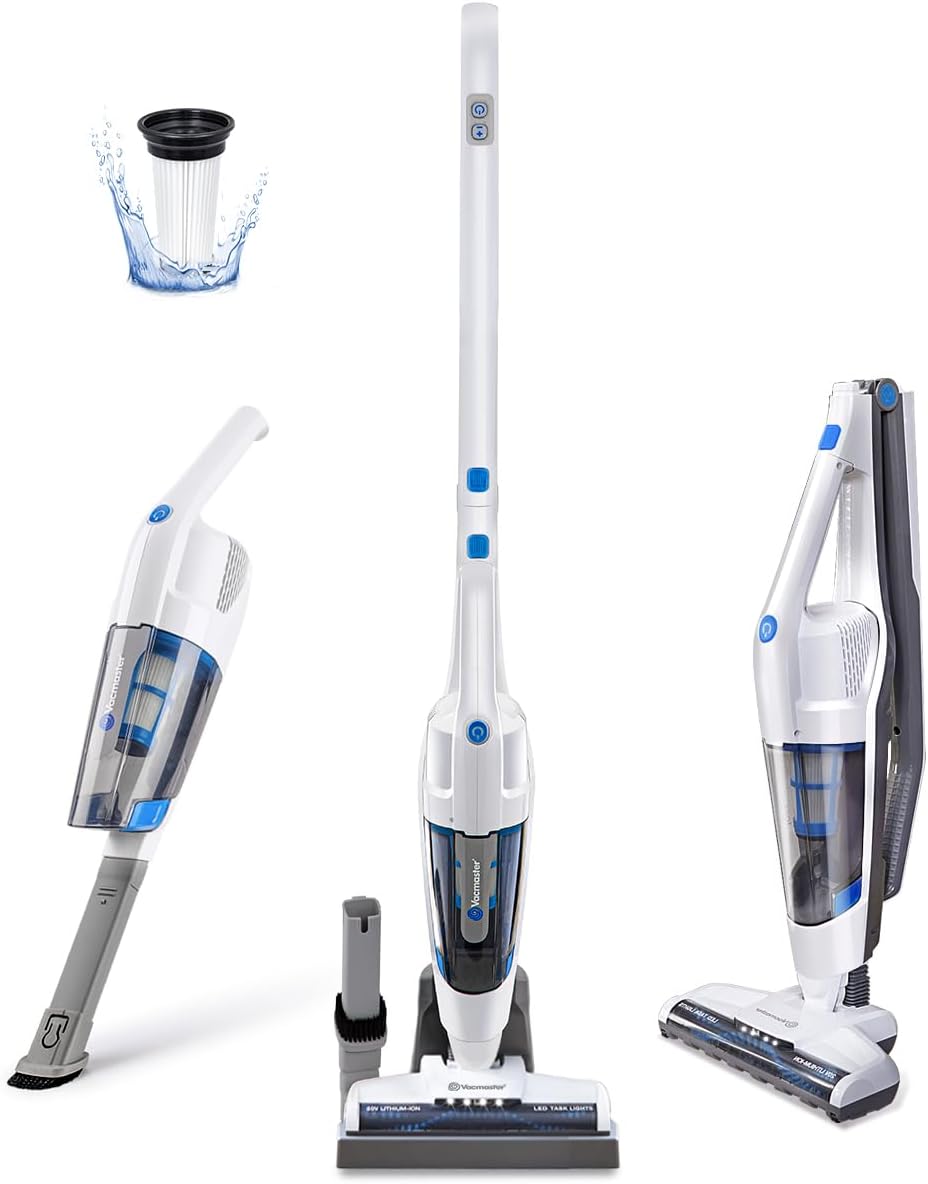 Vacmaster Portable 10.8V 2-in-1 Cordless Stick Lightweight Vacuum Cleaner with - View 2