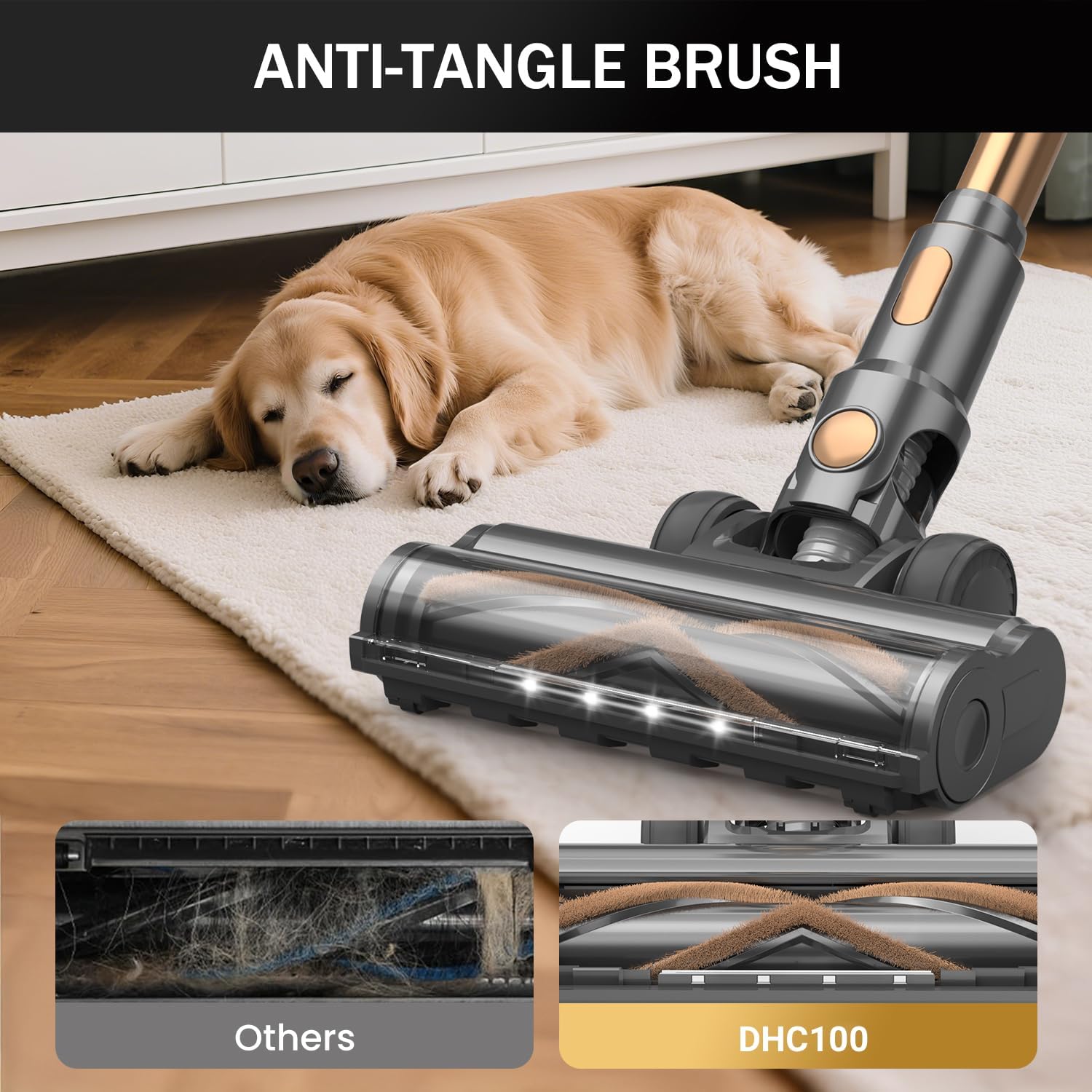 Cordless Vacuum Cleaner, 10-in-1 Lightweight Stick Vacuum with 45mins Runtime, - View 5