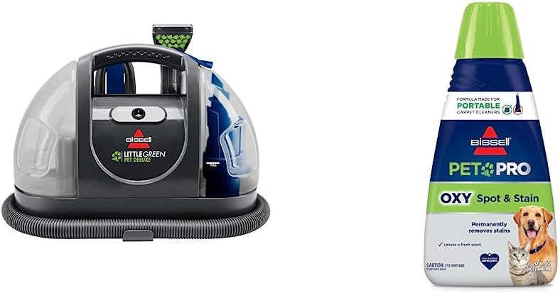 BISSELL Little Green Multi-Purpose Portable Carpet and Upholstery Cleaner, Car and Auto Detailer, with Exclusive Specialty Tools, Green, 1400B detail 14