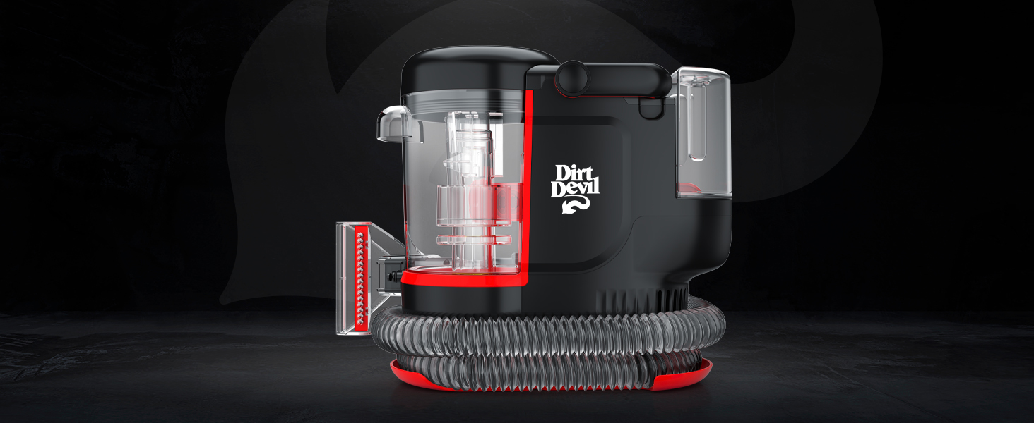 Dirt Devil Portable Spot Cleaner Machine for Carpet and Upholstery, Powerful Suction Spot Cleaning Machine with Versatile Tools, Pair with Dirt Devil Portable Cleaner Solution detail 10