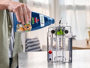 BISSELL® Little Green® Max Pet SmartMix Portable Carpet and Upholstery Deep Cleaner, Car/Auto Detailer, with SmartMix Technology, Self-Cleaning Tough Stain Tool and Pet Hair Removal Tool, 38572 detail 4