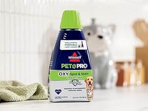 BISSELL® Little Green® Max Pet SmartMix Portable Carpet and Upholstery Deep Cleaner, Car/Auto Detailer, with SmartMix Technology, Self-Cleaning Tough Stain Tool and Pet Hair Removal Tool, 38572 detail 5