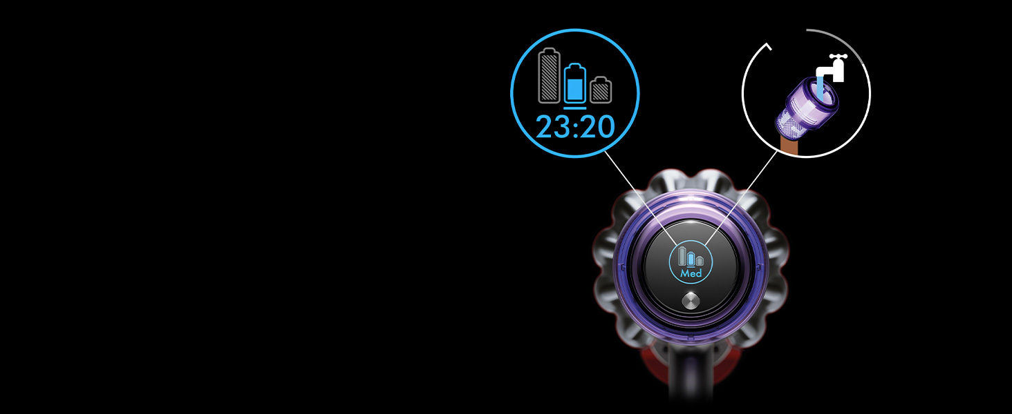 Dyson V11 Origin Cordless Vacuum, 185AW, 3 Power Modes, Up to 60 Minutes,² Deep Cleans Hard Floors and Carpets, Detangles pet Hair, Converts to Handheld detail 2