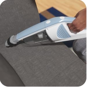 Kenmore DS1020 16V Cordless Stick Vacuum Lightweight 2-in-1 Handheld, LED Headlight with 2-Speed Power Control for Hardwood Floor, Carpet & Pet Hair, 16 Volts, Gray-Blue detail 5