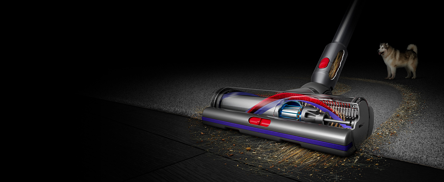 Dyson V15 Detect Plus Cordless Vacuum, Illumination Reveals dust, 240AW, 3 Power Modes, Up to 60 Minutes,² Deep Cleans Hard Floors and Carpets, Detangles pet Hair, Converts to Handheld detail 1