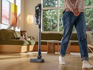 Bissell PowerClean FurGuard 280W Self-Standing Cordless Vacuum w/Self-Cleaning Brush Roll, Strong Suction, Removeable Battery, Wall Mount, Upholstery Tool & Bright Headlights detail 15