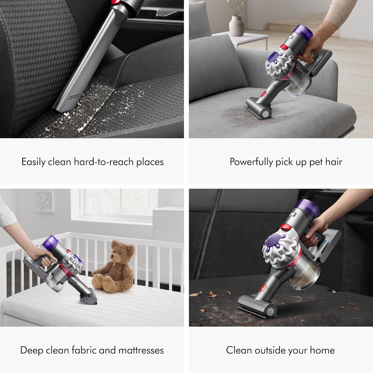Dyson Car+Boat Handheld Vacuum, Cordless and Lightweight, Cleans Hard Surfaces and Upholstery, 115AW, 2 Power Modes, Up to 50 Minutes² detail 18