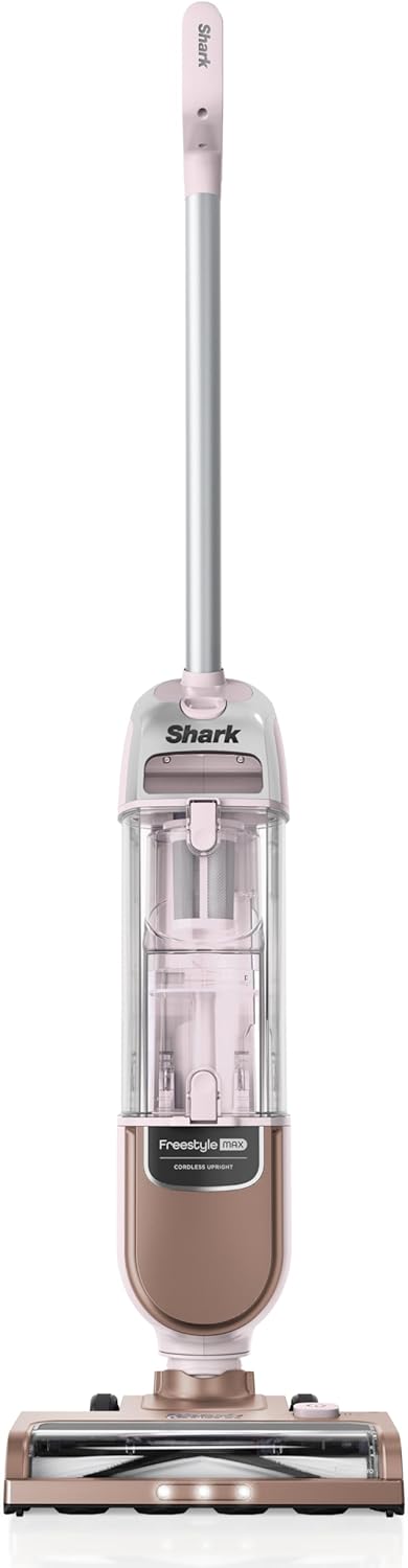 Shark Freestyle Max Cordless Upright Vacuum | Multi-Surface Cleaning, Lightweight, Easy Maintenance | Large Dust Cup, 2-Speed Brushroll, LED Headlights | Nordic Blue | SV2002 detail 9