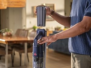 Bissell PowerClean DualBrush 280W Self-Standing Cordless Vacuum, DualBrush & AutoAdapt Tech, Self-Cleaning Brush Roll, Strong Suction, Removeable Battery, Upholstery Tool & Bright Headlights, 4196K detail 7