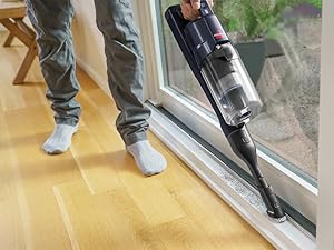 Bissell PowerClean DualBrush 280W Self-Standing Cordless Vacuum, DualBrush & AutoAdapt Tech, Self-Cleaning Brush Roll, Strong Suction, Removeable Battery, Upholstery Tool & Bright Headlights, 4196K detail 10