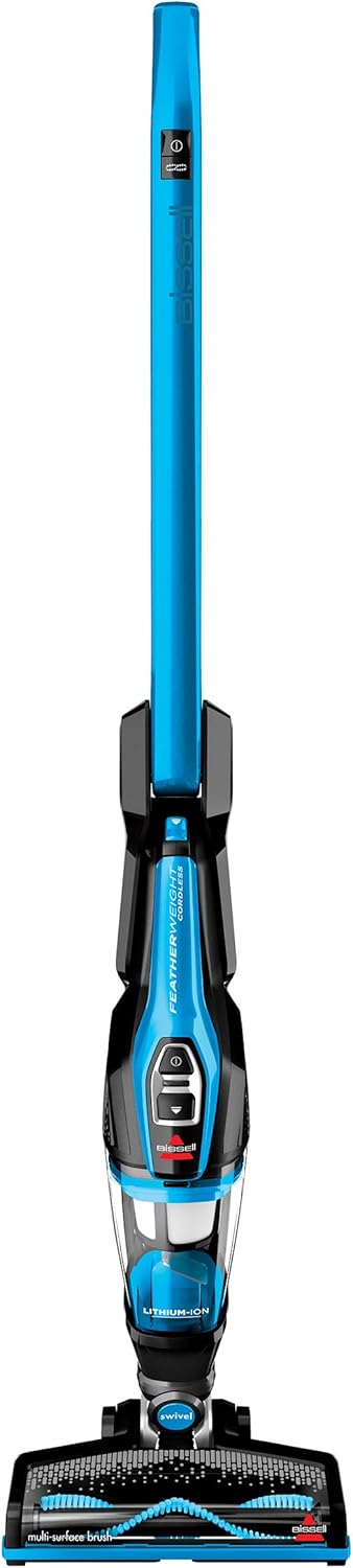 Bissell, 3061 Featherweight Cordless Stick Vacuum, Self-Standing, Electric Blue, Black detail 9