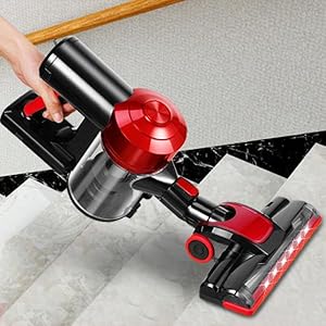 iwoly C150 Cordless Vacuum Cleaner Rechargeable with 2200mAh Detachable Battery, 18000Pa Cyclone Vacuum with HEPA Filter, Lightweight Portable Handheld Stick Vacuum for Hard Floor Car Cleaning detail 4