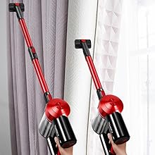 iwoly C150 Cordless Vacuum Cleaner Rechargeable with 2200mAh Detachable Battery, 18000Pa Cyclone Vacuum with HEPA Filter, Lightweight Portable Handheld Stick Vacuum for Hard Floor Car Cleaning detail 7