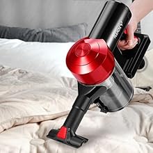 iwoly C150 Cordless Vacuum Cleaner Rechargeable with 2200mAh Detachable Battery, 18000Pa Cyclone Vacuum with HEPA Filter, Lightweight Portable Handheld Stick Vacuum for Hard Floor Car Cleaning detail 8